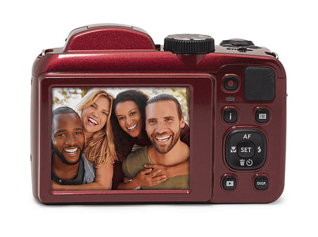 KODAK Pixpro Astro Zoom AZ255 25X Optik Zoom Fotoğraf Makinesi Kırmızı