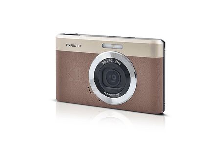 KODAK Pixpro  C1 Dijital Fotoğraf Makinesi Retro Kahve