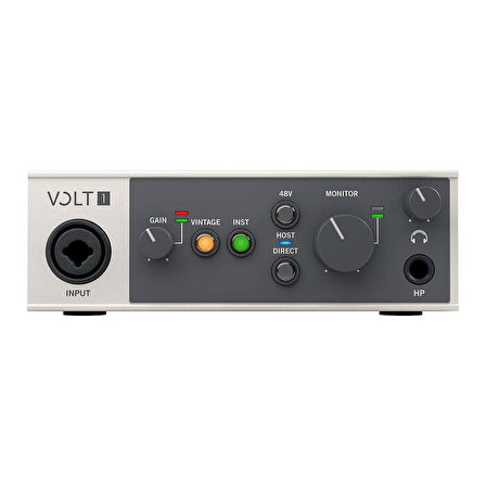 Volt 1 | Yeni nesil 24-bit / 192 kHz, 1-Giriş / 2-Çıkış, 610 MicPre Modellemeli, USB-C Ses Kartı