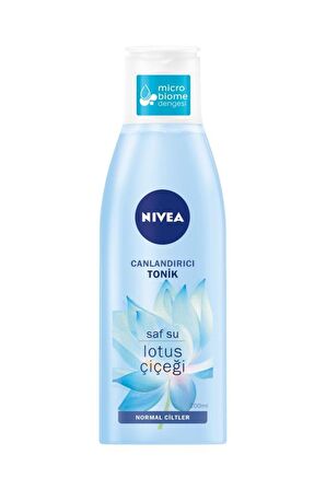 Nivea Canlandırıcı Tonik 200ml, Arındırıcı, Nemlendirici, Lotus Çiçeği, Cildi Kurutmadan Temizler