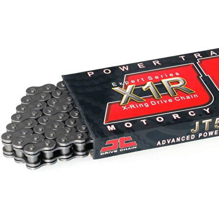 JT Motosiklet Zinciri 525 X-Ring X1R3 120 Bakla Nikel JTC525X1R3-120RL