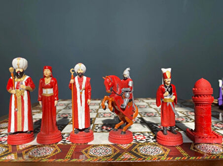 Osmanlı temalı satranç seti