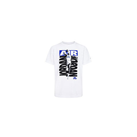 Jordan Jdb  Ascent Ss Tee Çocuk T-Shirt 95C187-001 Beyaz