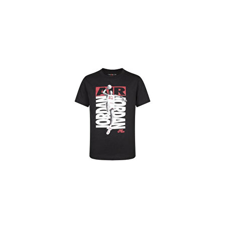 Jordan Jdb  Ascent Ss Tee Çocuk T-Shirt 95C187-023 Siyah