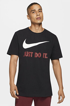 Nike Sportswear Men's Just Do It Swoosh Tee Erkek Tişörtü Siyah