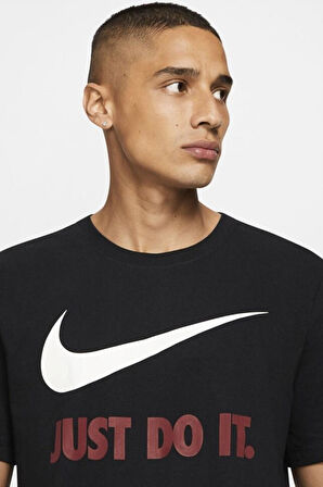 Nike Sportswear Men's Just Do It Swoosh Tee Erkek Tişörtü Siyah