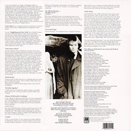 Sting - Nothing Like the Sun - Plak (2 LP)