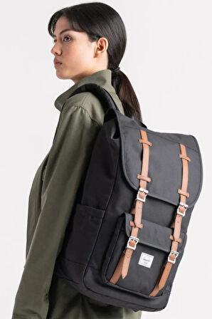 Herschel Little America™ Backpack 30L Unisex (48cm x 28,5cm x 18cm) Sırt Çantası Siyah