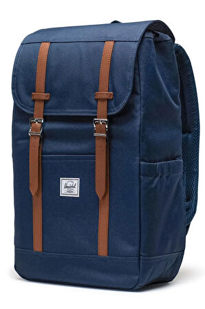 Herschel Retreat™ Backpack Navy 23L Unisex (46cm x 28cm x 15cm) Sırt Çantası Lacivert