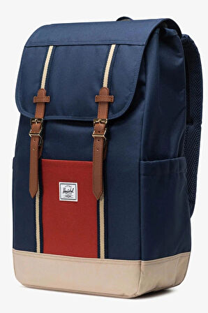Herschel Retreat™ Backpack 23L Unisex (46cm x 28cm x 15cm) Sırt Çantası Laci-Bej-Kırmızı