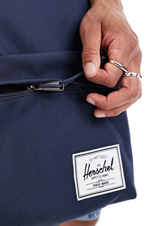 Herschel Classic Backpack Navy 26L Uisex (43cm x 32cm x 16,5cm) Sırt Çantası Lacivert
