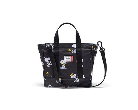 Herschel PEANUTS Omuz Çantası-En: 27,3 Cm, Boy: 26,4 Cm, Derinlik: 10,16 Cm 11824-07757 Siyah