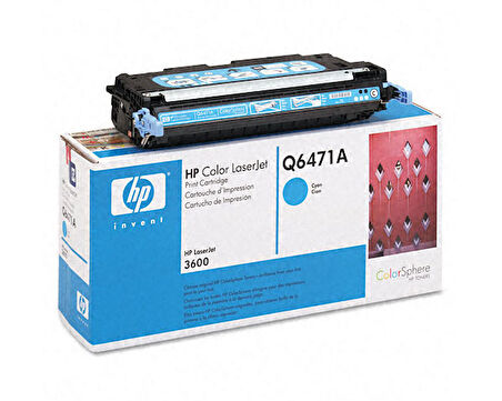 Hp Q6471A (502A) Mavi Orjinal Toner