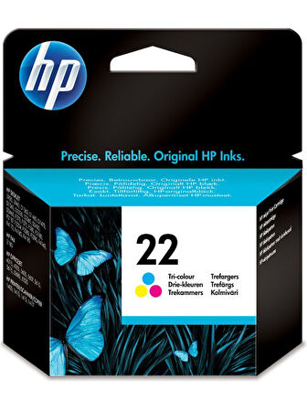 hp 22 TRI Color Kartuş C9352AE / C9352A