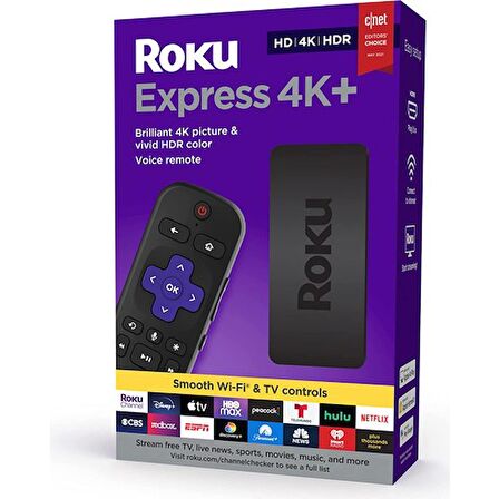 Rokus Express 4K+ 4K Ultra HD Roku OS TV Stick