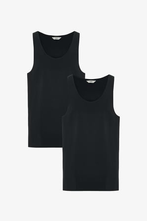 Siyah Erkek Regular Black 2li Atlet