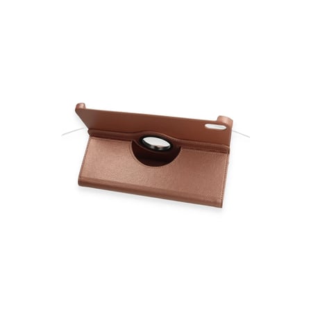 Apple iPad 2025 10.9 10.Nesil (A16) Kılıf 360 Tablet Deri Kılıf - Rose Gold