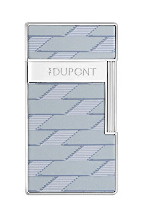 S.T. Dupont Biggy Monogram 1872 Gri Puro Çakmağı 25080