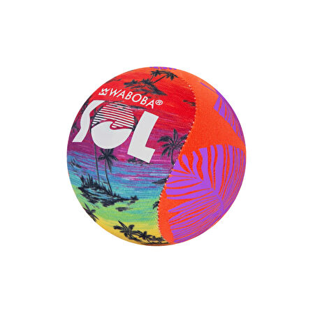 Waboba Sol Güneş Işığı ile Renk Değiştiren Top Kırmızı - Turuncu