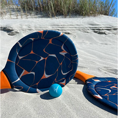 Waboba Plaj 2'li Raket Oyun Seti Lacivert-8+ Yaş