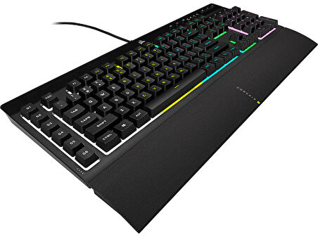 CORSAIR CH-9226765-TR K55 RGB Pro Türkçe Oyuncu Klavyesi