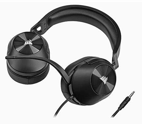 Corsair HS55 Surround Kablolu Mikrofonlu Kulak Üstü Oyuncu Kulaklığı-CA-9011265-EU