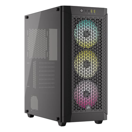 480T RGB Airflow Temperli Cam MidTower, Siyah (CC-9011272-WW)