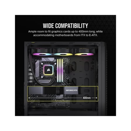 480T RGB Airflow Temperli Cam MidTower, Siyah (CC-9011272-WW)