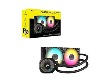 CORSAIR Nautilus 240 RS ARGB AIO İşlemci Sıvı Soğutucusu (CW-9060092-WW)