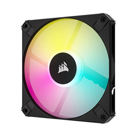 Corsaır Af Serisi, Icue AF120 Rgb Slım 120MM Pwm Akışkan Dinamik Rulmanlı Fan Siyah (CO-9050162-WW)