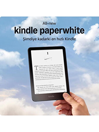 Amazon Kindle Paperwhite Signature Edition 32GB 12. Nesil 7" Siyah / Reklamsız E-Kitap Okuyucu