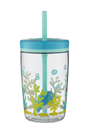 Floating Straw Shark 420 ml 14 Oz- 1000-0772-çocuk Suluk