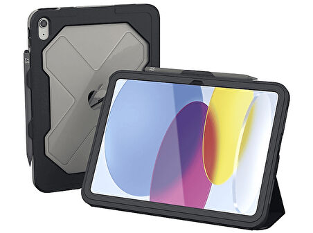 ZAGG Rugged Apple iPad 11 Air (M2, iPad pro 11/Air5/4) Tablet Kılıfı Siyah