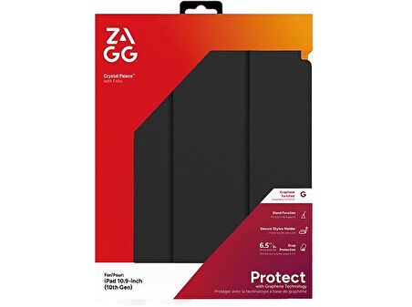 ZAGG iPad Kılıf Crystal Palace Folio Apple 10.9 Gen10 Tablet Kılıfı