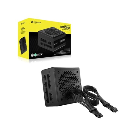 CORSAIR RM1000E 1000W 80+ Platinum GEN 5.1 ATX 3.1 140MM Fan Full Modüler Low Noise Güç Kaynağı