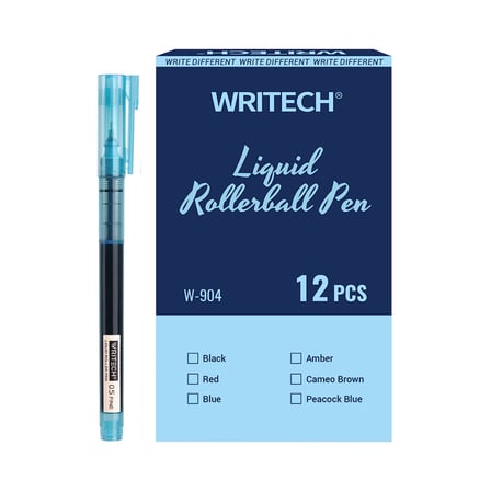WRITECH W-904 LIQUID ROLLER 0,5MM KALEM NANE YEŞİLİ - 12'Lİ KUTU