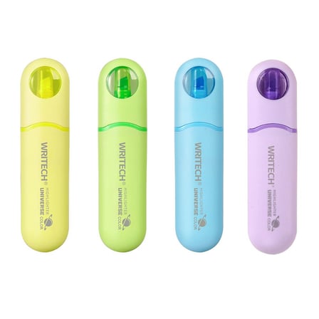 WRITECH W-8154 ASTRONOT FOSFORLU KALEM NEON 4 RENK - 4'LÜ