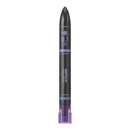 WRITECH W-507 0,7MM (SİYAH-MOR) KALEM UCU - 12'Lİ