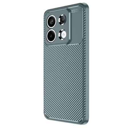 Xiaomi Redmi Note 13 Pro 4G Kılıf Auto Focus Karbon Kapak - Gri
