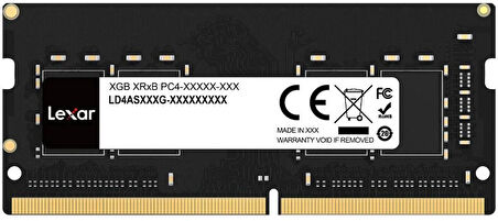 Lexar 32GB  LD4AS032G-B3200GSST 3200Mhz DDR4 So-DIMM CL22 260 Pin 1.2V Ram Bellek