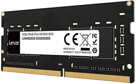 Lexar 32GB  LD4AS032G-B3200GSST 3200Mhz DDR4 So-DIMM CL22 260 Pin 1.2V Ram Bellek