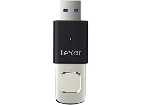 LEXAR Fingerprint F35 Pro 256 GB USB Bellek Siyah