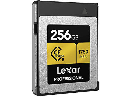 LEXAR 256GB LCXEXPR256G-Rneng CF-Exp Professional CFExpress Type-B Kart Up To 1750MB/S Okuma 1500MB/S Yazma Hafzıa Kartı