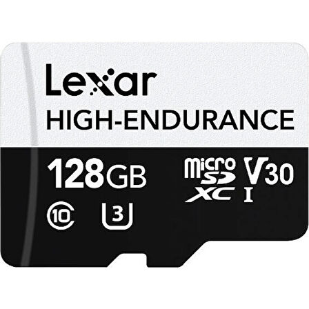Lexar LMSHGED128G-BCNNG 128 GB SDHC 100-45Mb/s UHS-I C10 A1 V30 U3 microSD Kart