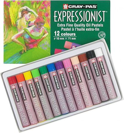 Sakura Expressionist 12'li Yağlı Pastel Boya Set / BXLP12