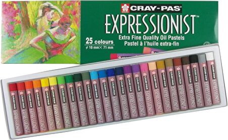 Sakura Expressionist 25'li Yağlı Pastel Boya Set / BXLP25