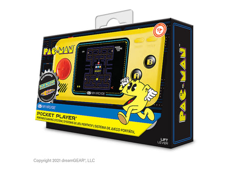 MYARCADE Pocket Player Pac-Man Portable 3 Oyun