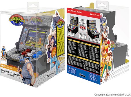 MYARCADE Street Fighter II  Champ Retro Konsol Gri