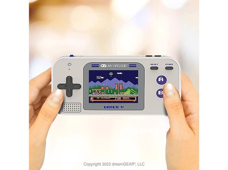 MYARCADE Gamer V Retro Konsol 220 Oyun Gri Mor