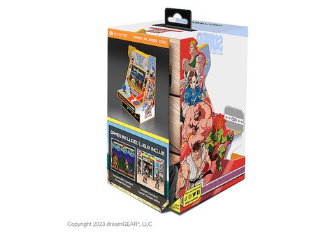 MYARCADE 12 cm Street Fighter II Champ Retro Konsol 2 Oyun